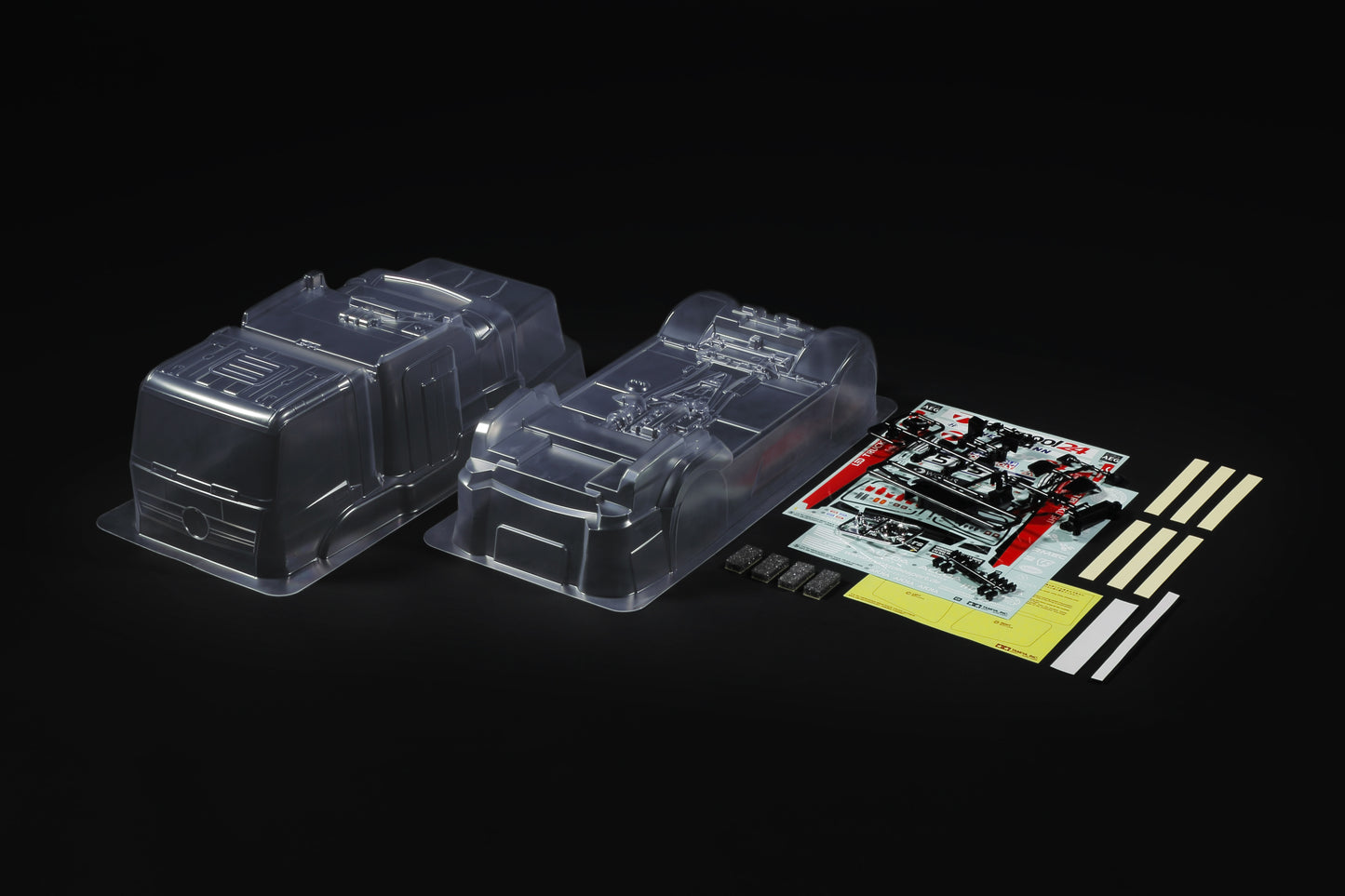 Tamiya 1/14 Race Truck Actros MP4 MB Body Parts Set - RCXX - RC Racing Shop | RC Models | Tuning & Spare Parts for Professionals