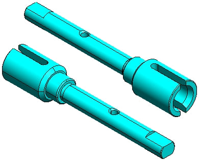 Tamiya TT-02 ALU Propeller Joint - 54502 - RCXX - RC Racing Shop | RC Models | Tuning & Spare Parts for Professionals