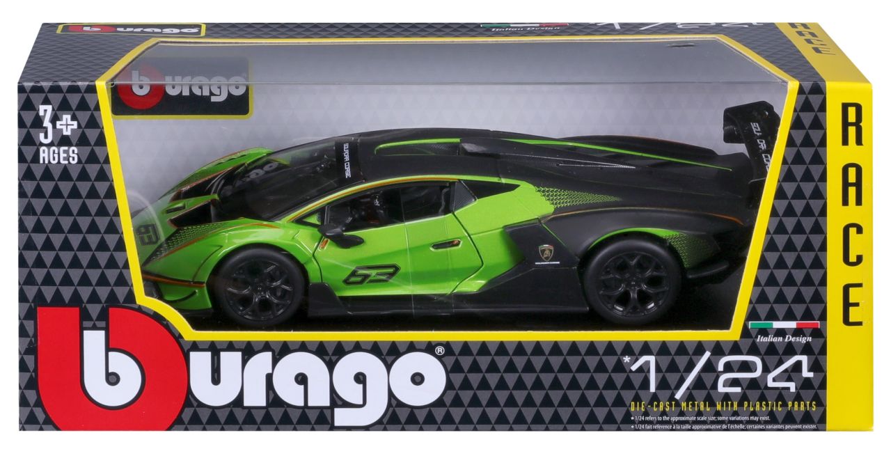 Race 1/24 Lamborghini Essenza SCV12 grün - RCXX - RC Racing Shop | RC Models | Tuning & Spare Parts for Professionals