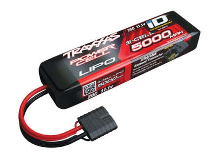 Traxxas LiPo Battery 3S 11.1V 5000mAh – 25C with iD® connector - 2872X