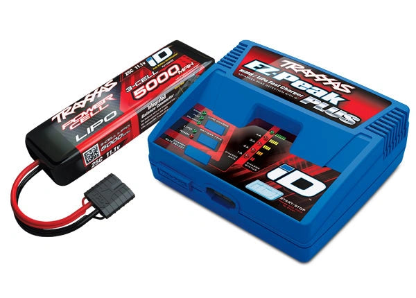 Traxxas 3S LiPo Akku & EZ-Peak Ladegerät Set (mit iD® System) - 2970G-3S - RCXX - RC Racing Shop | RC Models | Tuning & Spare Parts for Professionals