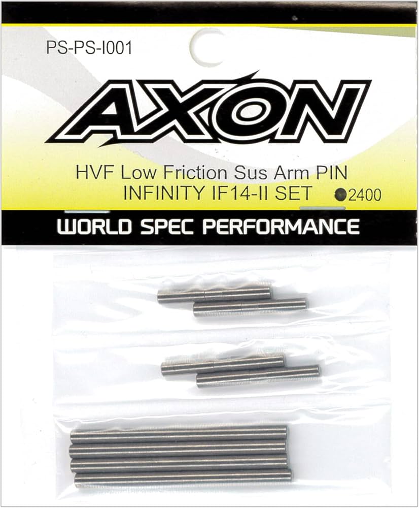 Axon HVF Low Friction Suspension Arm Pin Set IF14-2 - PS-PS-I001