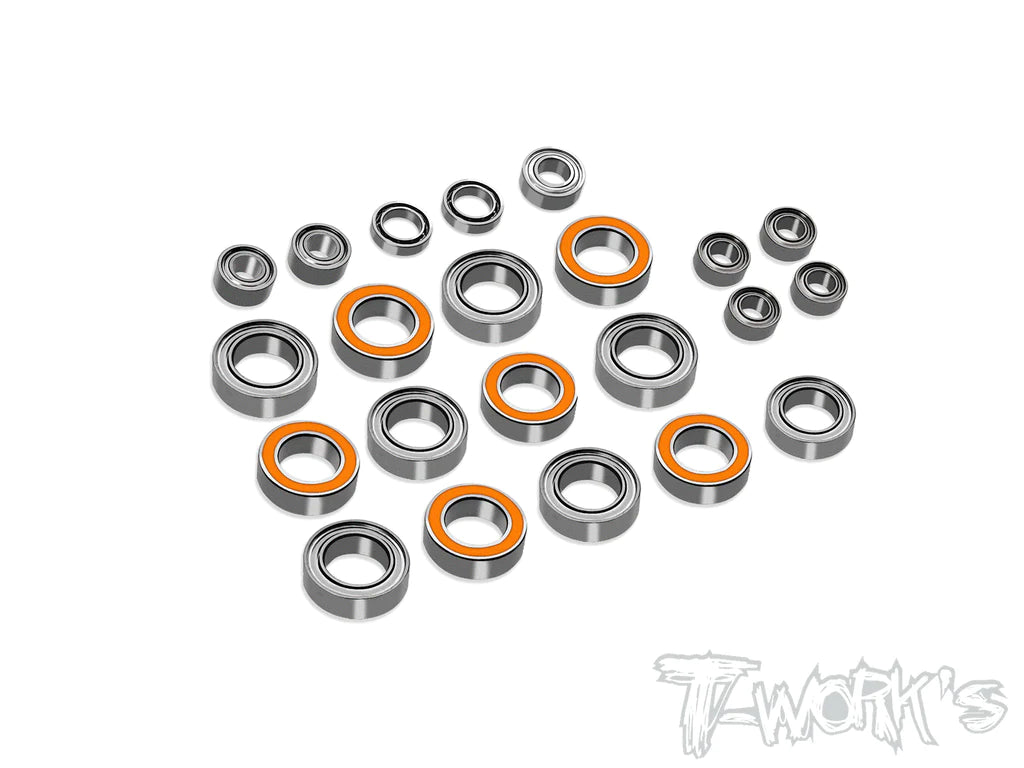 T-Works BBS-A800R Precision Ball Bearing Set for Awesomatix A800R - 22pcs. - RCXX - rc racing for professionals