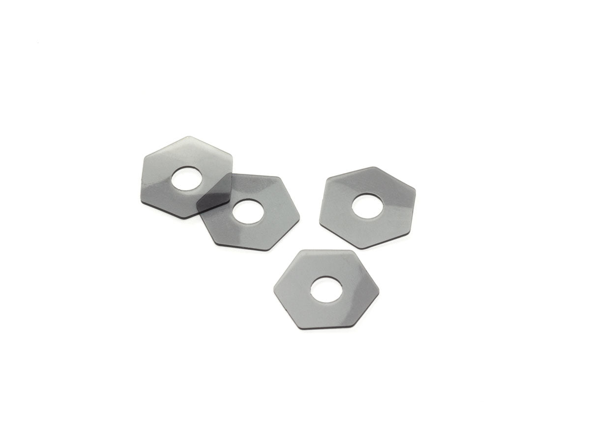 SMJ HIGH TRACTION HEX WHEEL SHIM 0.5mm (Soft/4pcs) - SMJ1311 - RCXX - rc racing for professionals