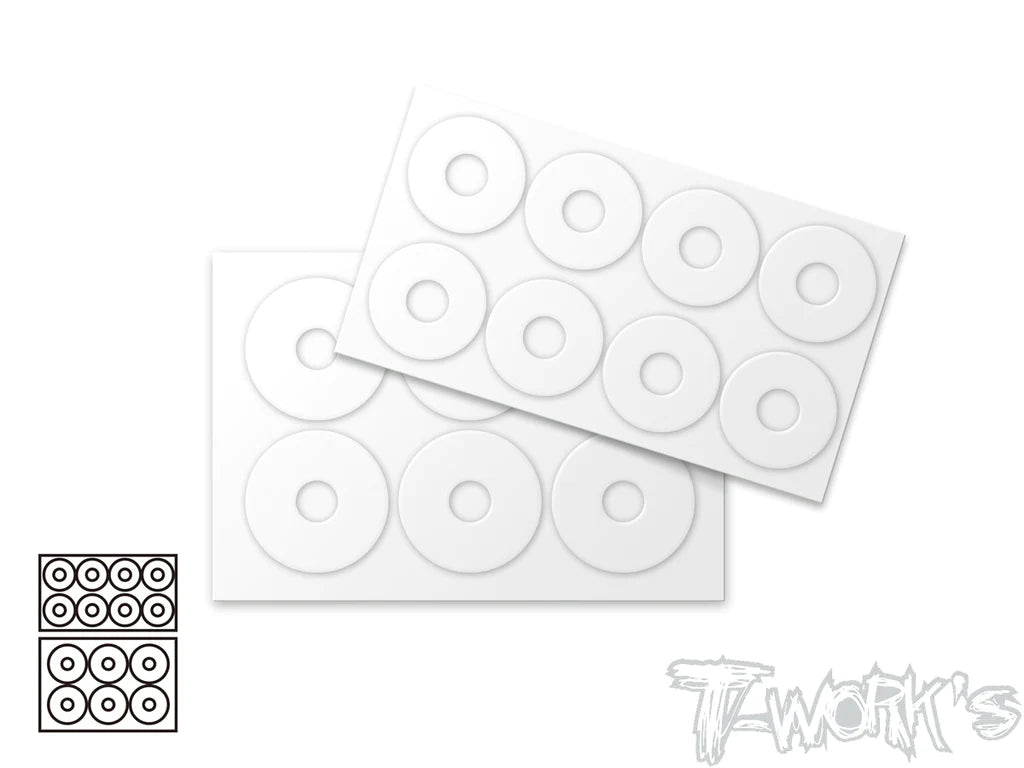 T-Works TA-128-E 1/8 Onroad Body Post Protectors SET - RCXX - rc racing for professionals