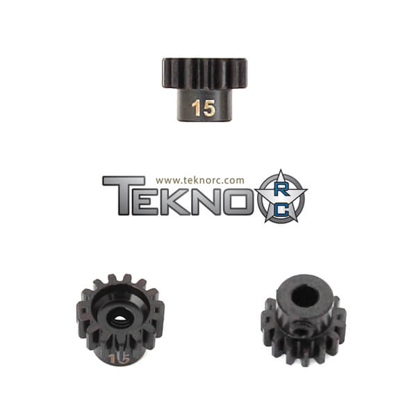 Tekno M5 Pinion Gear (15t, MOD1, 5mm bore, M5 set screw) - TKR4175