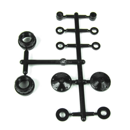 Tekno Shock Shaft Guide Set (for 2 shocks, EB48) - TKR6008