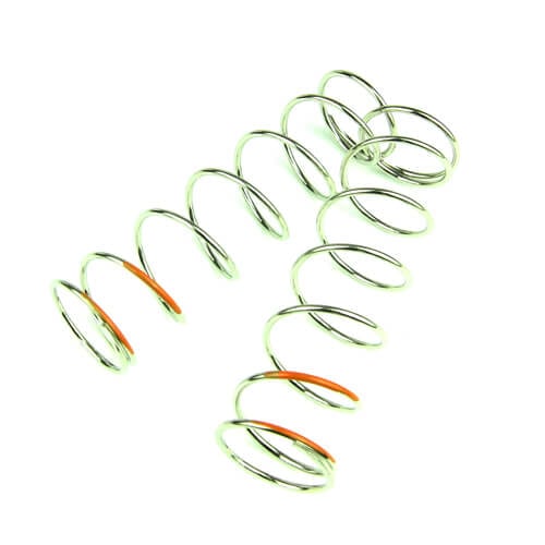 Tekno Shock Spring Set (1.6 x 7.5T, 80mm, orange, 6.11 lb/in) - TKR6093
