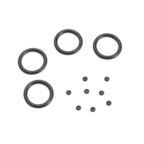 Tekno Emulsion O-ring Set (4x cap seals, 8x emulsion o-rings, for 13mm shocks) - TKR6714