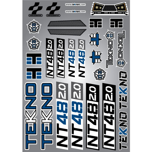 Tekno Decal Sheet (NT48 2.0) - TKR9446