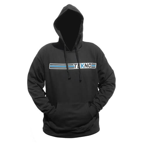 Tekno Tekno RC Hoodie (horizontal design, black, XL) - TKRHOODIE04XL