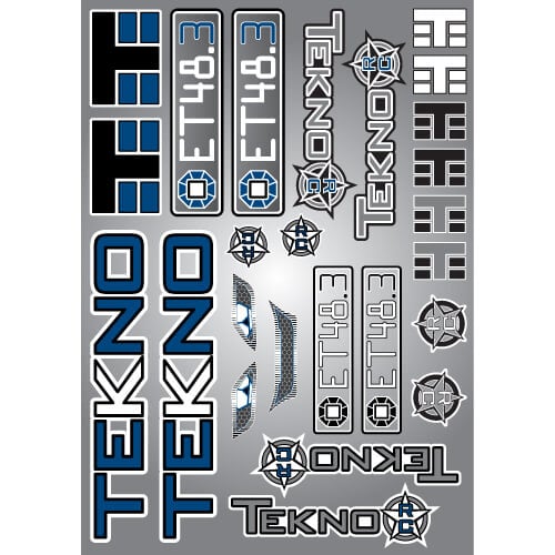 Tekno Decal Sheet (ET48.3) - TKR5617