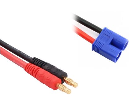 Absima Ladekabel - 4mm Bananen Goldstecker auf EC3 - 300mm - RCXX - RC Racing Shop | RC Models | Tuning & Spare Parts for Professionals