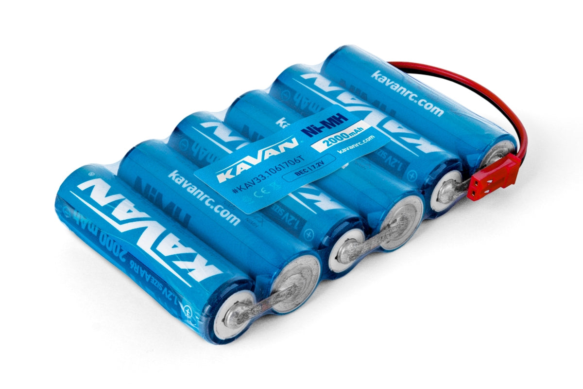 KAVAN NiMH AA 2000mAh/7.2V BEC JST