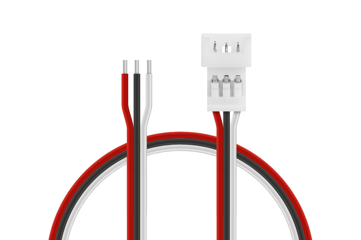 Connecteur mâle Micro JST 1,25 mm à 3 broches, lot de 5