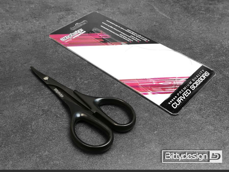 Bittydesign CURVED Polycarbonate Scissor - BDSS-37855-C