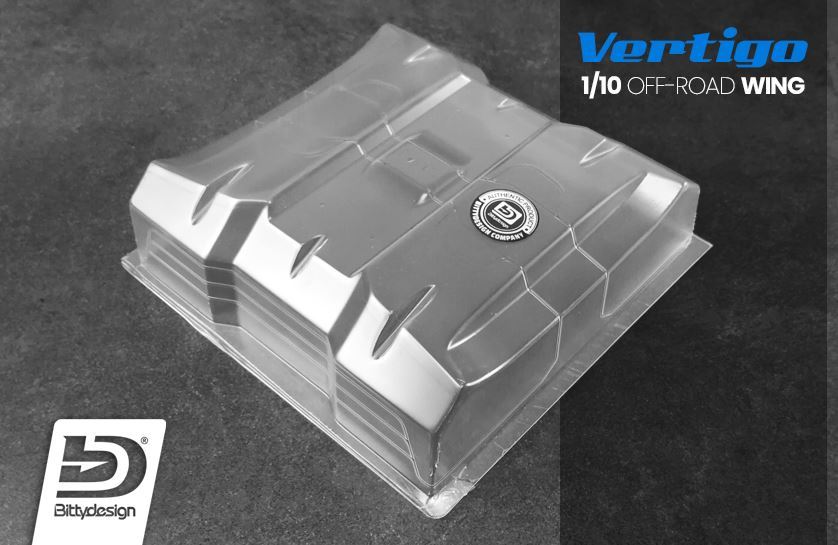 Bittydesign Vertigo 1/10 Off-Road Wing Set - 1mm BDW10