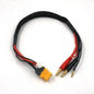 XT60 Charge Cable w/ 4mm Plugs 35cm