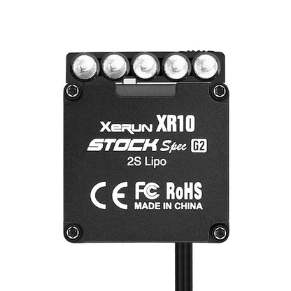 Hobbywing XeRun XR10 STOCK SPEC G2 100A - Black - RCXX - rc racing for professionals