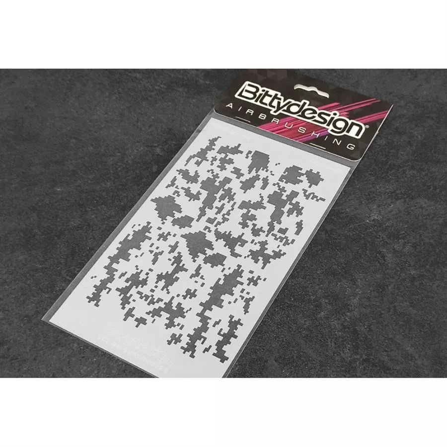 Bittydesign Vinyl Schablone Camo Digital - RCXX - RC Racing Shop | RC Models | Tuning & Spare Parts for Professionals
