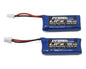 2x1S Sport Race 15C Stick LiFe Batterie (Kyosho Mini-Z) nP62 ProTek RC (3.3V/500mAh)