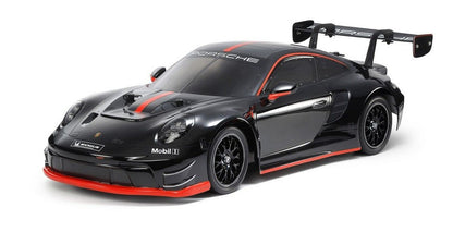 Tamiya Porsche 911 GT3 R (992) – Black Painted Body (TT-02 Chassis) - 47512