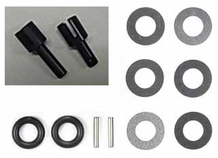 Tamiya TB-04 Gear Diff Unit Cup Joint Set - RCXX - RC Racing Shop | RC Models | Tuning & Spare Parts for Professionals