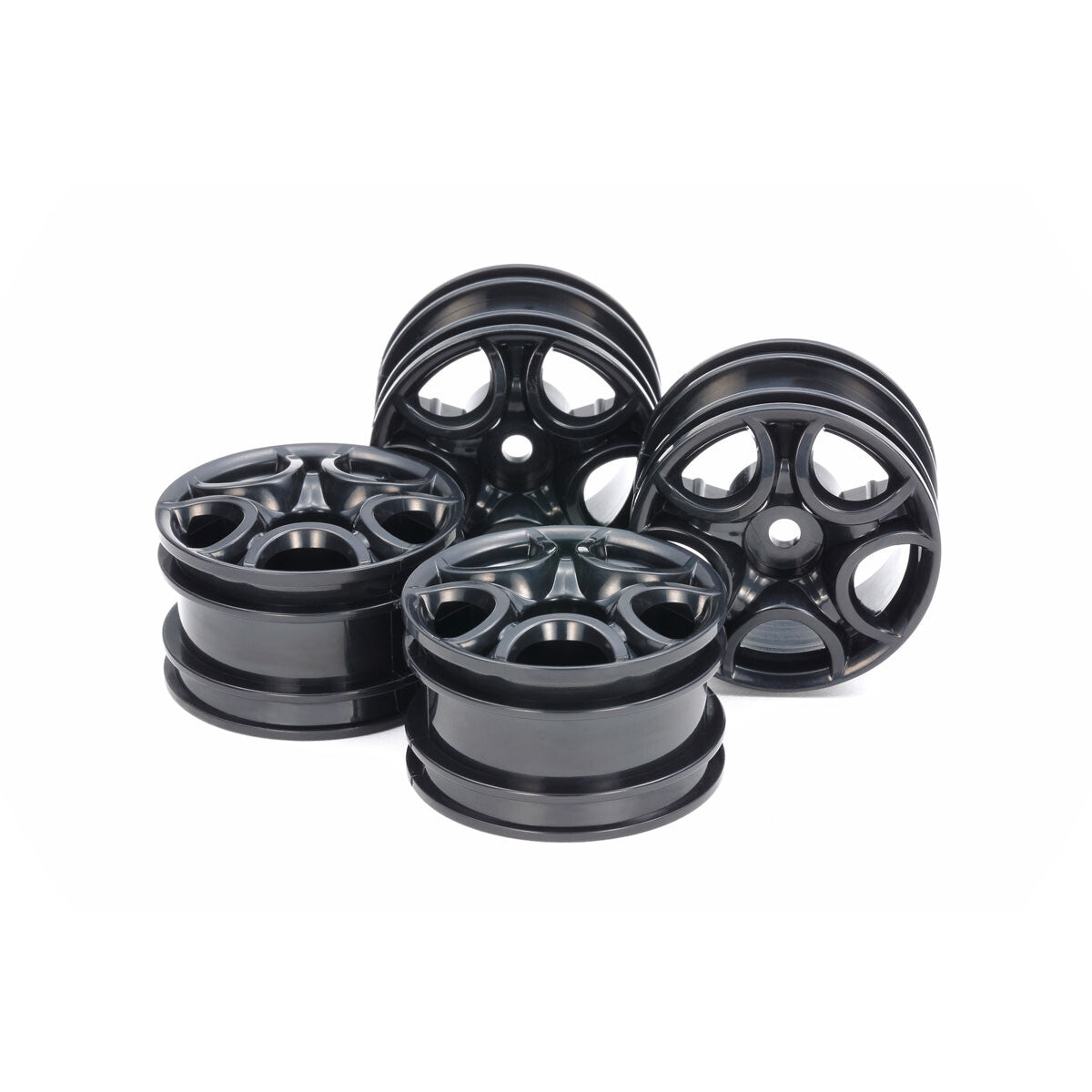 Tamiya C-Shaped 10-Spoke Wheel  black (4) - RCXX - RC Racing Shop | RC Models | Tuning & Spare Parts for Professionals