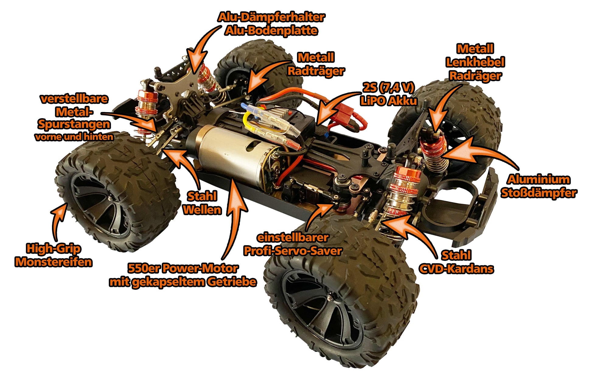 DF-Models DF-06 Evolution 1:14 RTR Truck - RCXX - RC Racing Shop | RC Models | Tuning & Spare Parts for Professionals