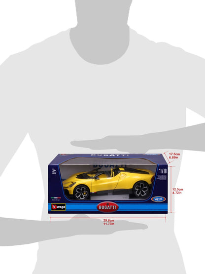 Bugatti Mistral 1/18 gelb - RCXX - RC Racing Shop | RC Models | Tuning & Spare Parts for Professionals