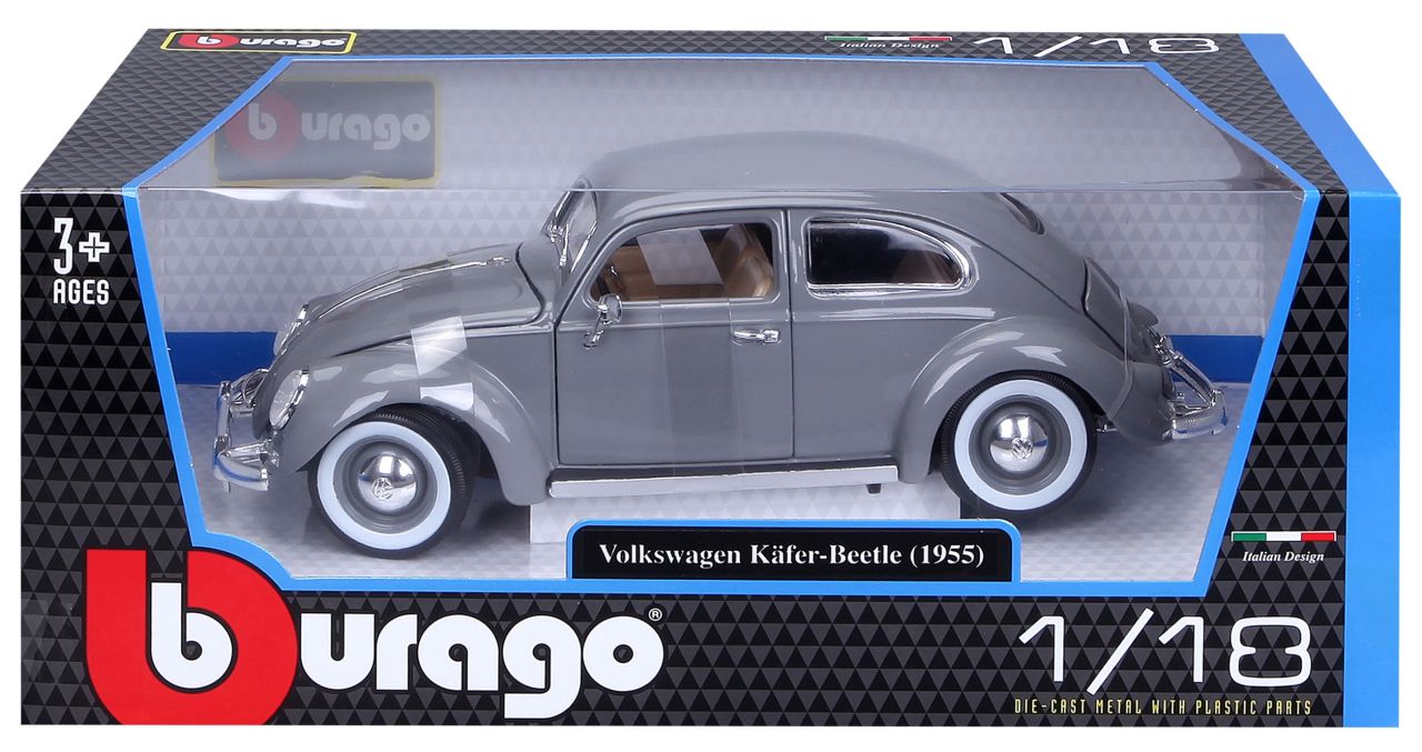 Volkswagen Käfer 1955 1/18 grau - RCXX - RC Racing Shop | RC Models | Tuning & Spare Parts for Professionals