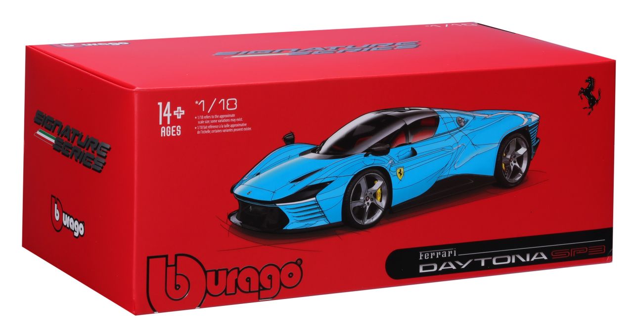 Ferrari Signature Daytona SP3 1/18 blau - RCXX - RC Racing Shop | RC Models | Tuning & Spare Parts for Professionals