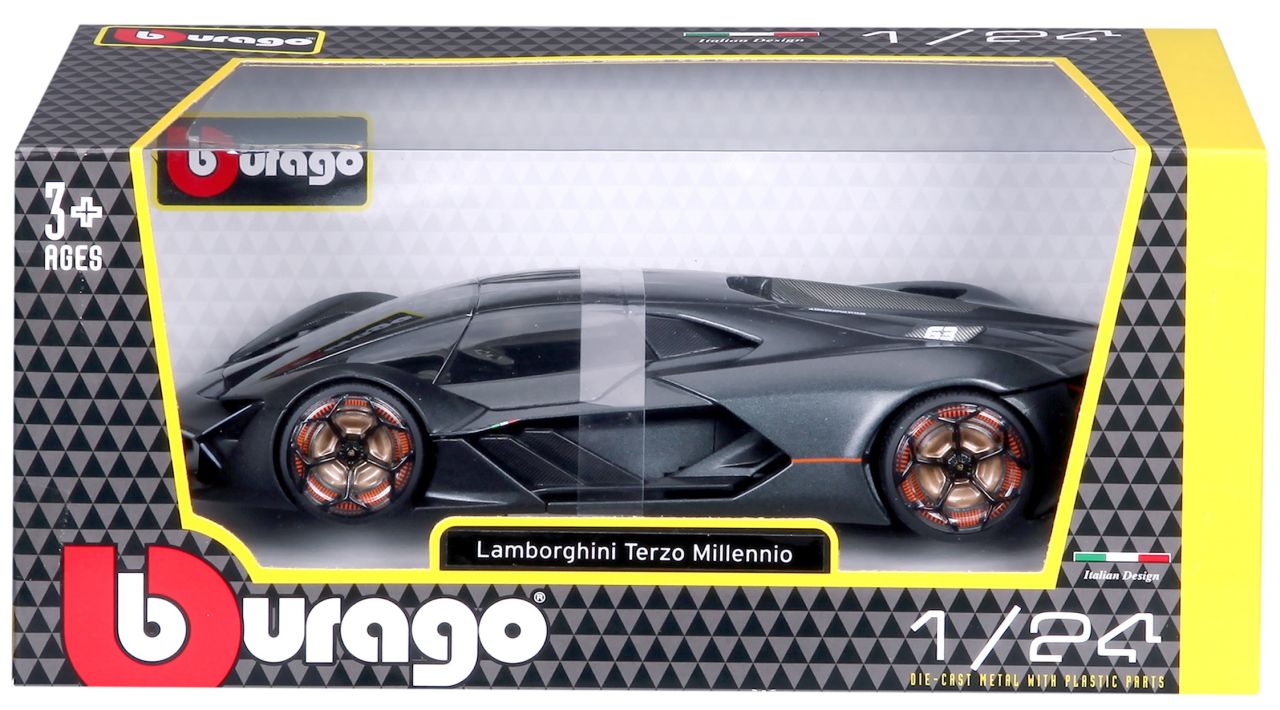 Lamborghini Terzo Milennio 1/24 grau - RCXX - RC Racing Shop | RC Models | Tuning & Spare Parts for Professionals