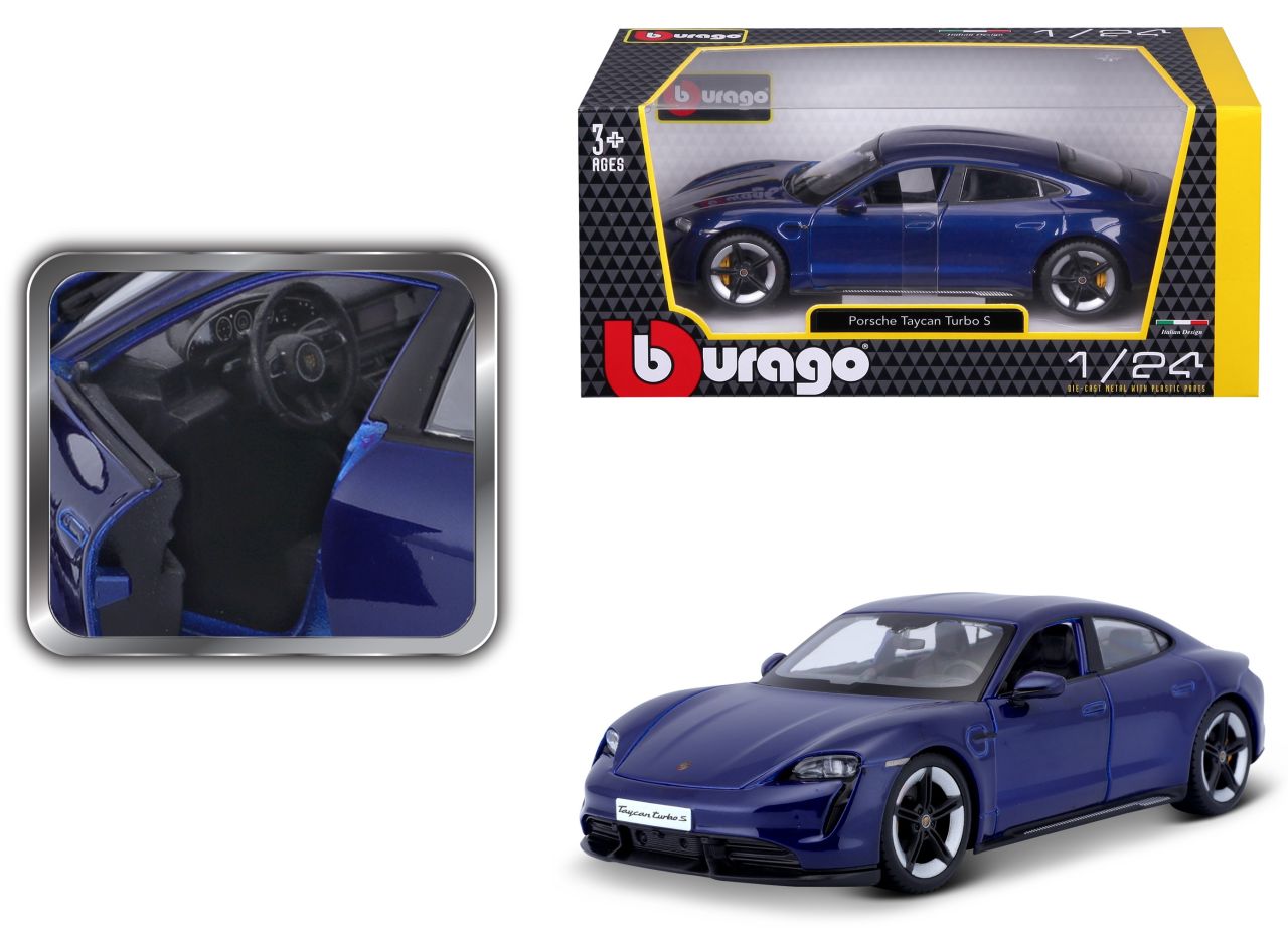 Porsche Taycan Turbo S 1/24 blau - RCXX - RC Racing Shop | RC Models | Tuning & Spare Parts for Professionals