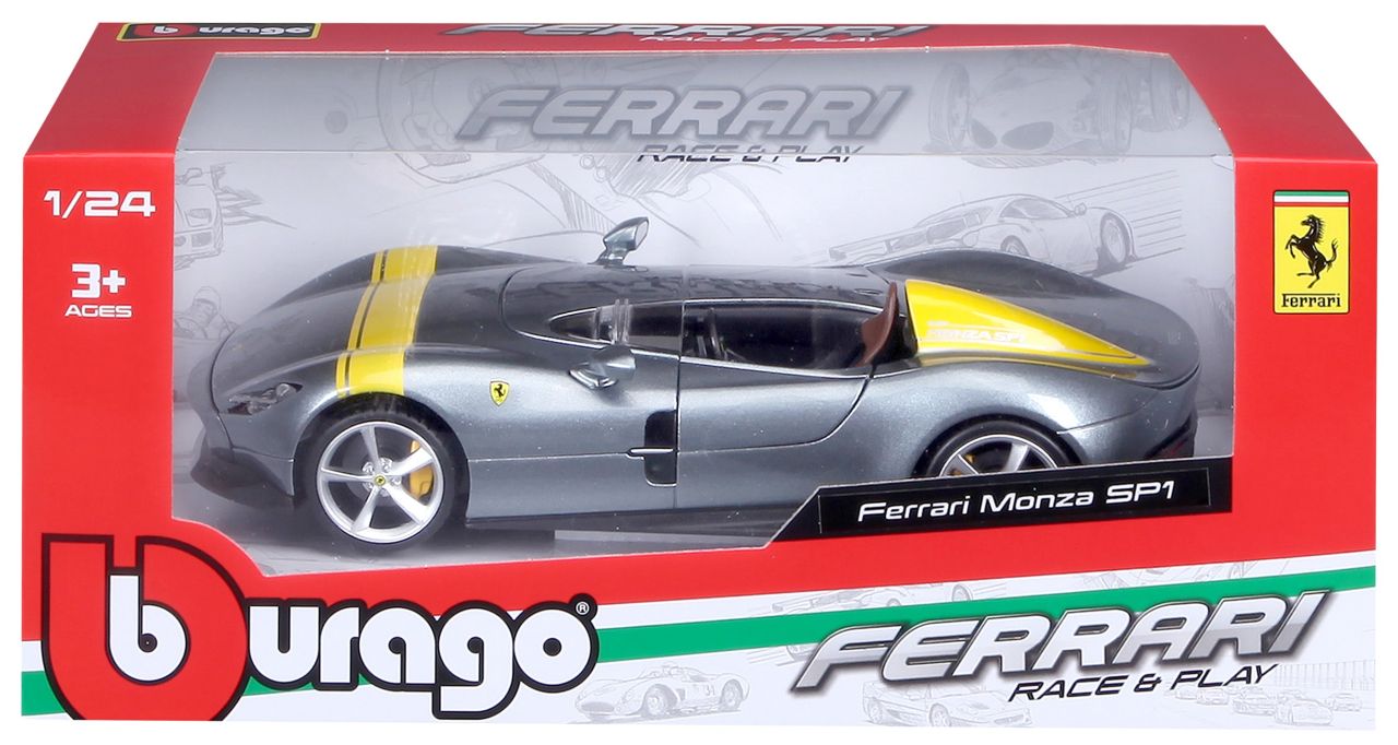 Ferrari R&P Monza SP1 1/24 silber - RCXX - RC Racing Shop | RC Models | Tuning & Spare Parts for Professionals