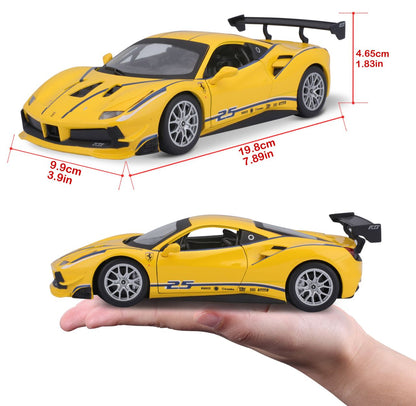 Ferrari Racing 488 Challenge 1/24 gelb - RCXX - RC Racing Shop | RC Models | Tuning & Spare Parts for Professionals