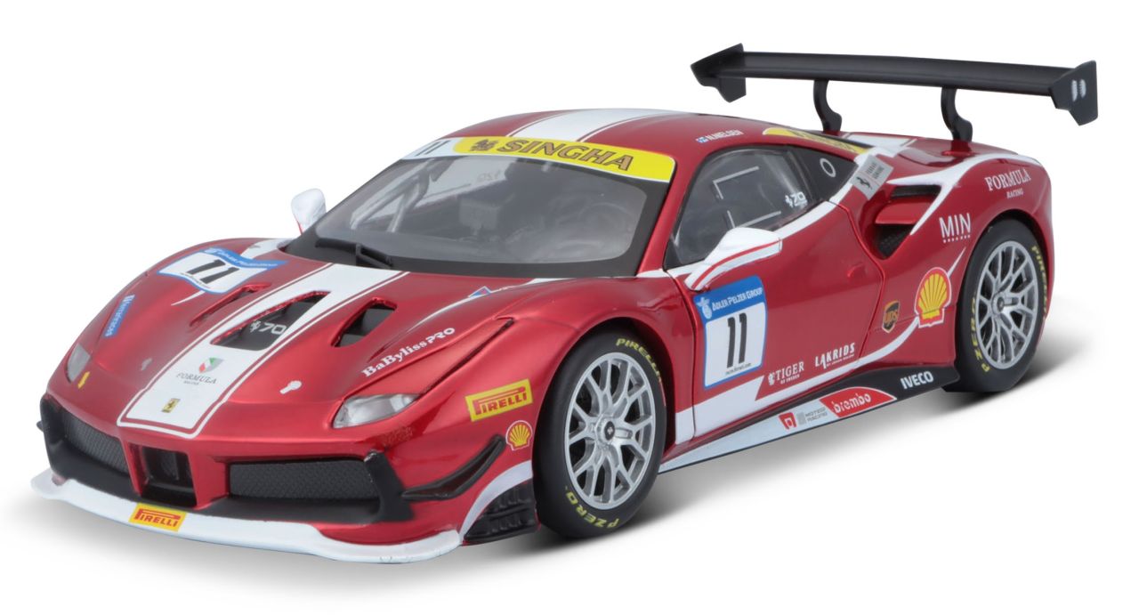 Ferrari Racing Bausatz 488 Challenge 1/24 rot - RCXX - RC Racing Shop | RC Models | Tuning & Spare Parts for Professionals