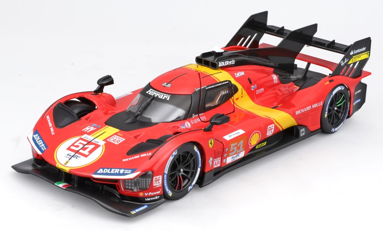 Ferrari Racing Bausatz 499P LMH 2023 1/24 rot - RCXX - RC Racing Shop | RC Models | Tuning & Spare Parts for Professionals