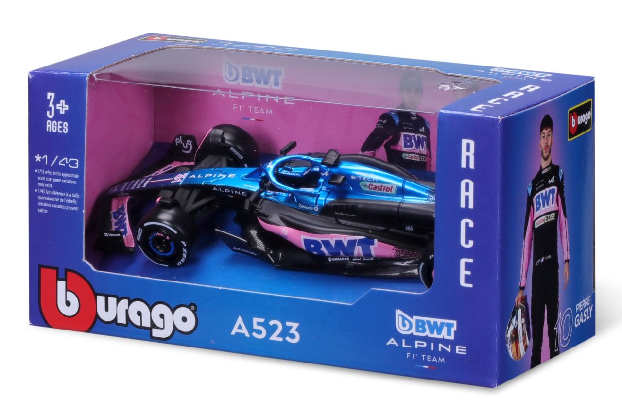 BWT Alpine F1 Team A523 1/43 Ocon 2023 ohne Helm - RCXX - RC Racing Shop | RC Models | Tuning & Spare Parts for Professionals