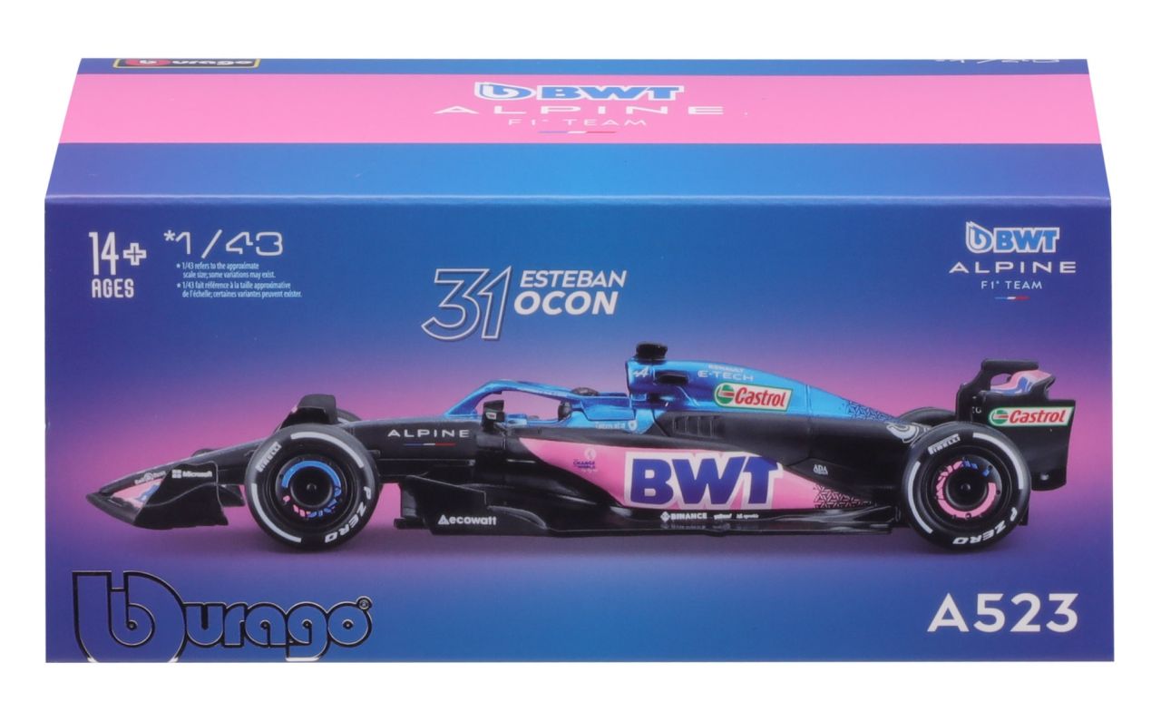 BWT Alpine F1 Team A523 1/43 Ocon 2023 - RCXX - RC Racing Shop | RC Models | Tuning & Spare Parts for Professionals