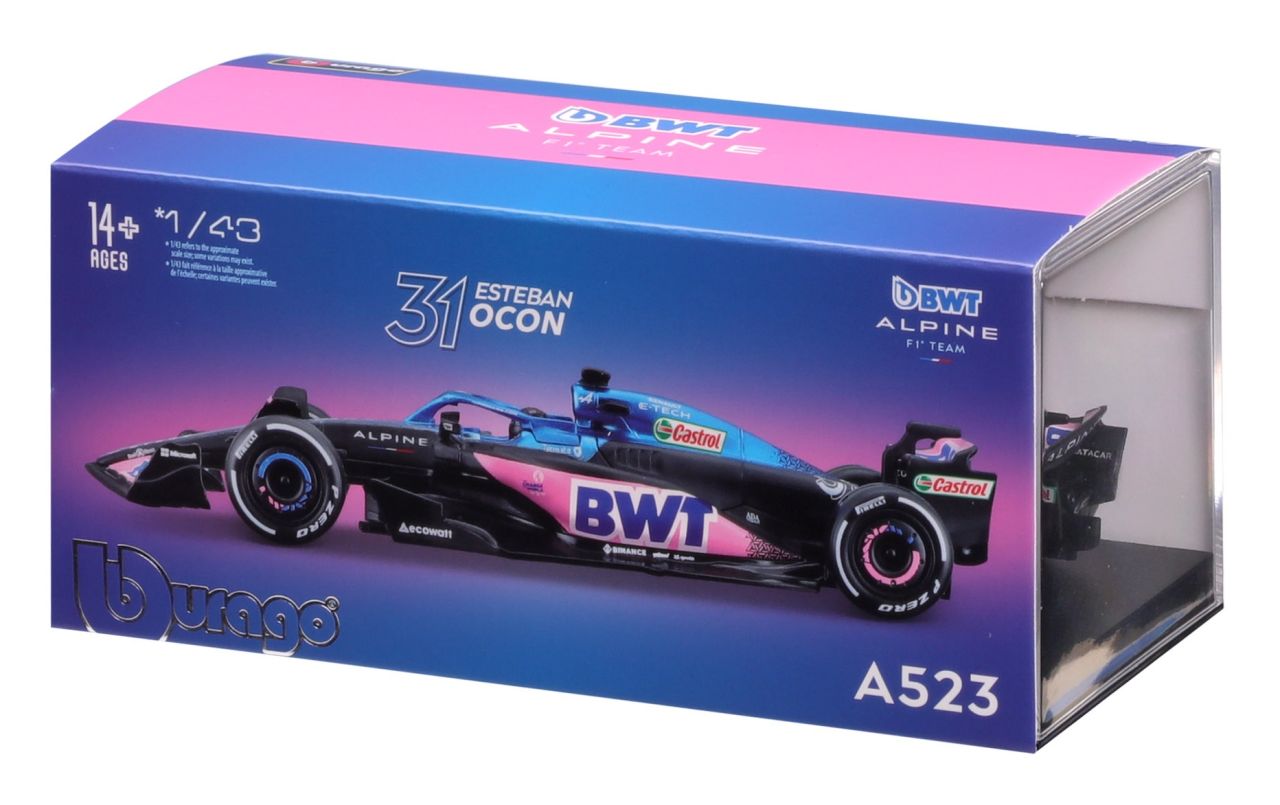 BWT Alpine F1 Team A523 1/43 Ocon 2023 - RCXX - RC Racing Shop | RC Models | Tuning & Spare Parts for Professionals
