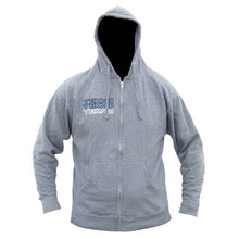 Tekno Tekno RC Zippered Hoodie (stacked logo, gray, x-large) - TKRHOODIE07XL