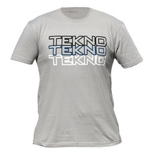 Tekno Tekno RC T-Shirt (Stacked Logo, Next Level, Light Gray, L) - TKRTS08L