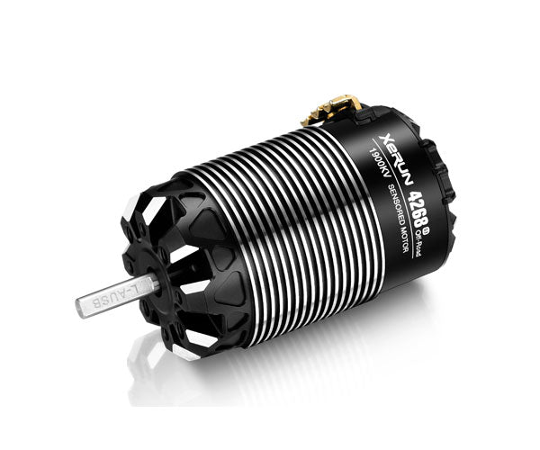 Hobbywing XeRun 4268SD 2400KV G3 Motor - Onroad - Black - RCXX - rc racing for professionals