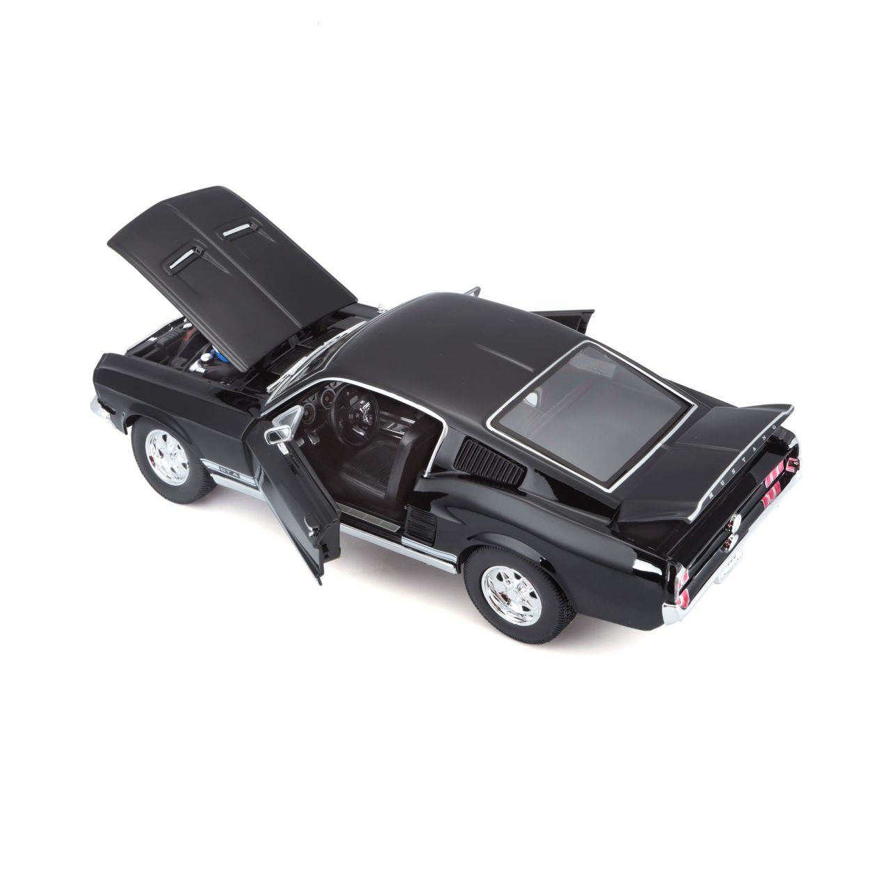 Ford Mustang 1967 1/18 schwarz - RCXX - RC Racing Shop | RC Models | Tuning & Spare Parts for Professionals
