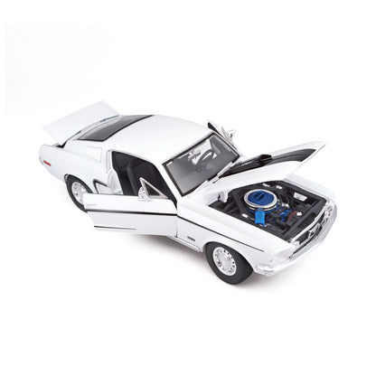 Ford Mustang GT Cobra 1968 weiss 1/18 - RCXX - RC Racing Shop | RC Models | Tuning & Spare Parts for Professionals