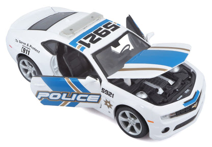 Chevrolet Camaro SS RS 2010 Police Weiss 1/24 - RCXX - RC Racing Shop | RC Models | Tuning & Spare Parts for Professionals