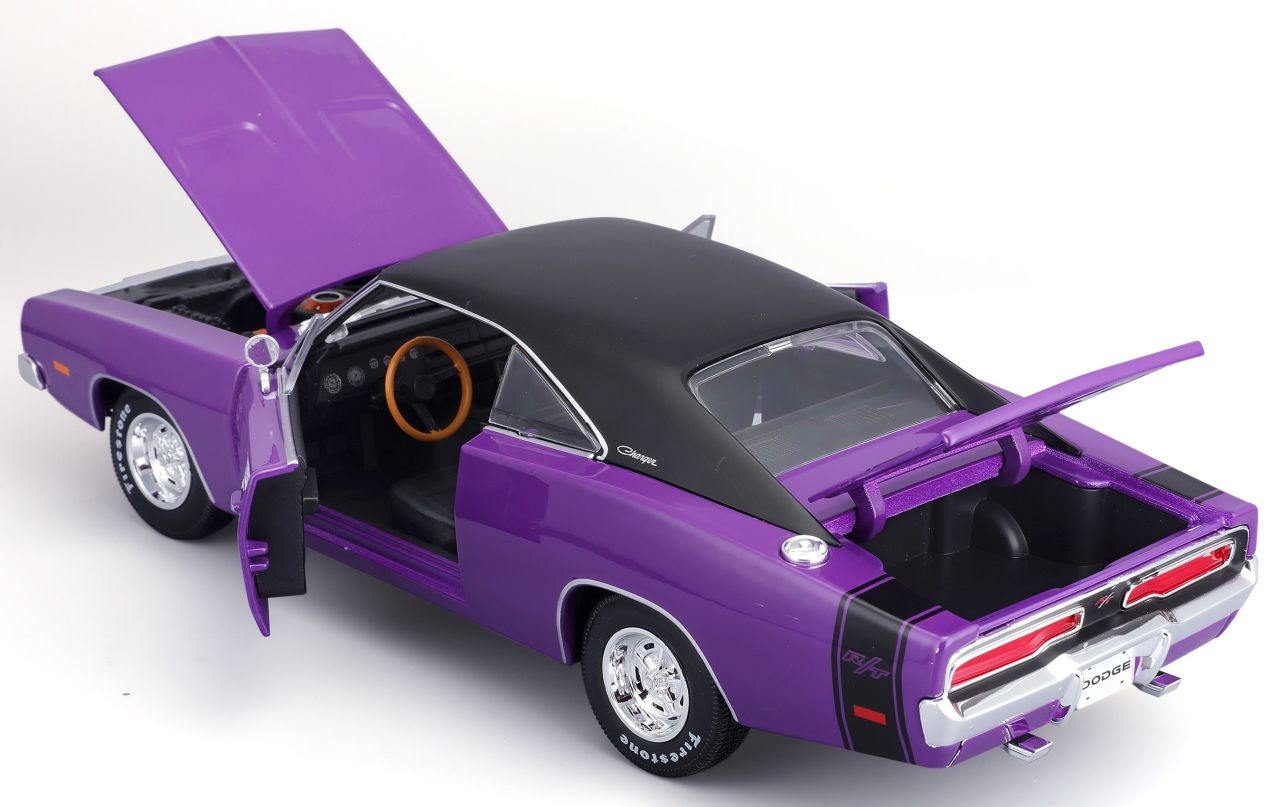 Dodge Charger R/T 1969 1/18 violett - RCXX - RC Racing Shop | RC Models | Tuning & Spare Parts for Professionals