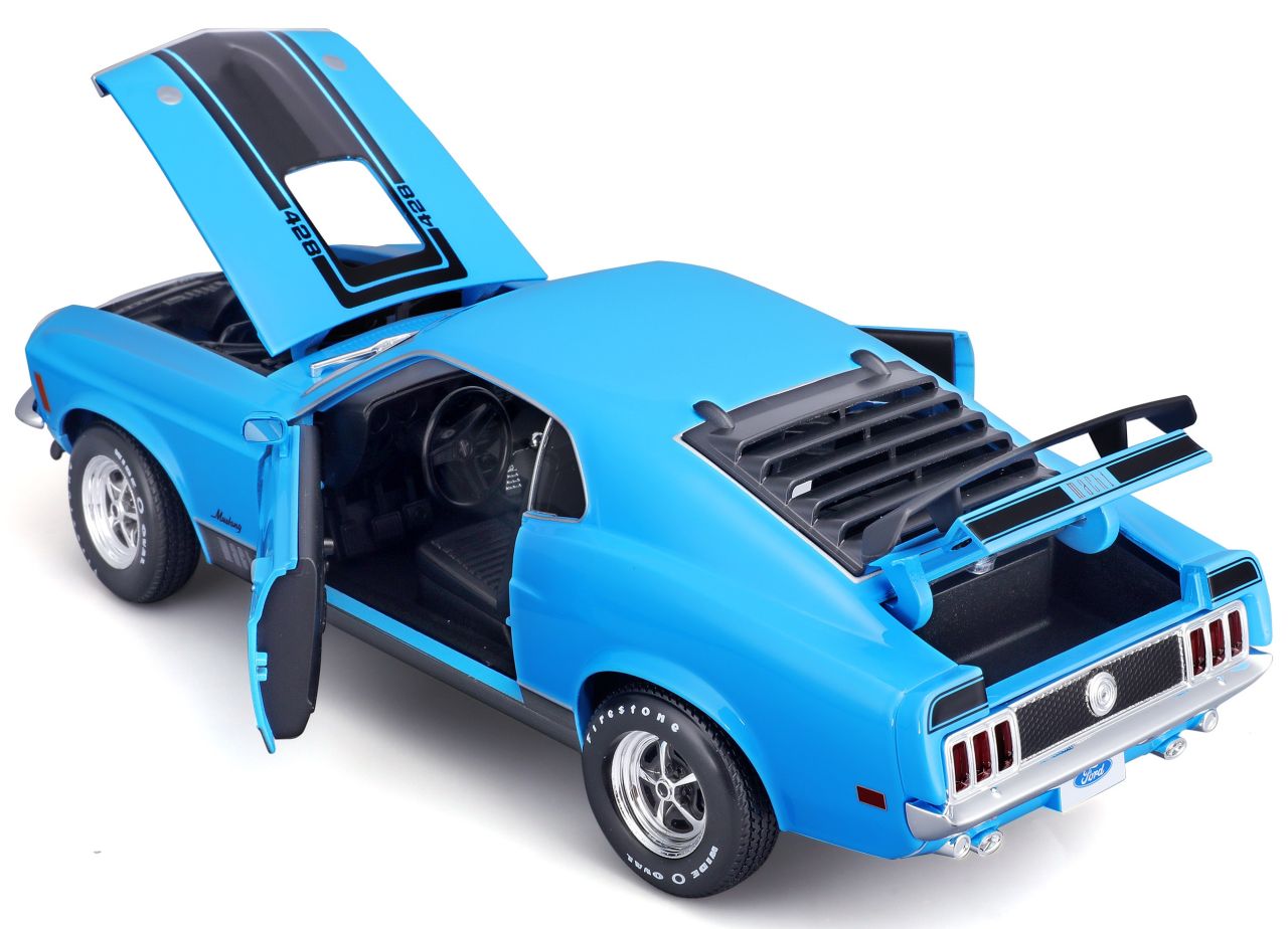 Ford Mustang Mach 1 1970 1/18 blau - RCXX - RC Racing Shop | RC Models | Tuning & Spare Parts for Professionals