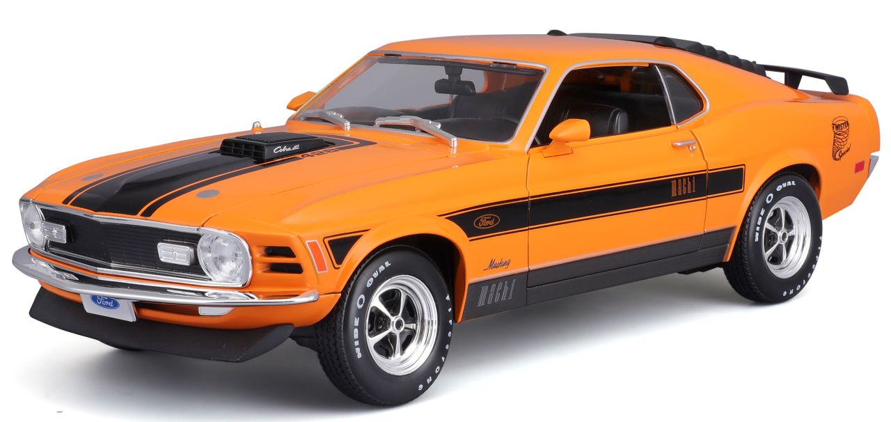 Ford Mustang Mach 1 1970 1/18 orange - RCXX - RC Racing Shop | RC Models | Tuning & Spare Parts for Professionals